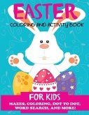 Easter Coloring and Activity Book for Kids