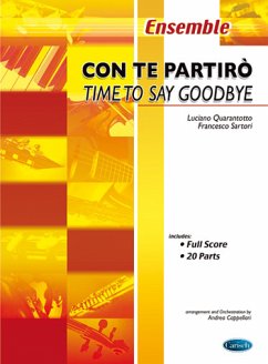Cover CAPPELLARI, A: CON TE PARTIRO TIME TO SAY GOODBYE