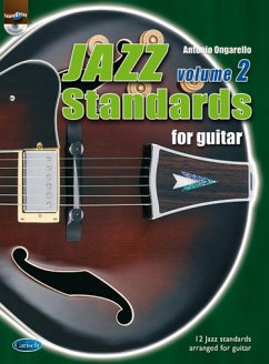 Cover VARIOUS ARR. ONGAREL: JAZZ STANDARDS FOR GUITAR VOL2 GTRCD