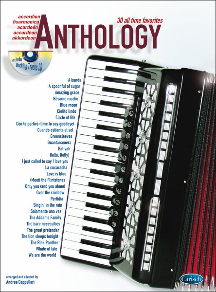 VARIOUS ARR. CAPPELL: ACCORDION ANTHOLOGY VOL1 ACCORDIONCD VARIOUS ARR. CAPPELL: ACCORDION ANTHOLOGY VOL1 ACCORDIONCD