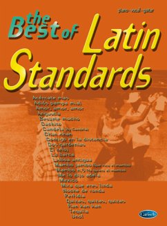 Cover VARIOUS: BEST OF LATIN STANDARDS PVG