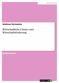 Wirtschaftliche Cluster und Wirtschaftsförderung (eBook, ePUB)