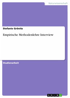 Empirische Methodenlehre Interview (eBook, ePUB)