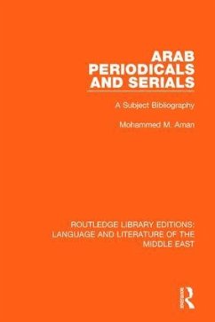 Arab Periodicals and Serials - Aman, Mohammad M