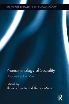 Cover Phenomenology of Sociality