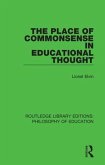 The Place of Commonsense in Educational Thought