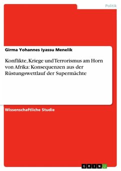 Konflikte, Kriege und Terrorismus am Horn von Afrika: Konsequenzen aus der Rüstungswettlauf der Supermächte (eBook, ePUB)