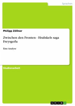 Zwischen den Fronten - Hrafnkels saga Freysgoða (eBook, ePUB)