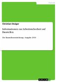 Informationen zur Arbeitssicherheit auf Baustellen (eBook, ePUB)
