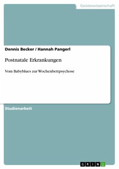 Postnatale Erkrankungen (eBook, ePUB) - Becker, Dennis; Pangerl, Hannah