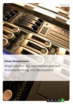 Cover Möglichkeiten zur unternehmensweiten Harmonisierung von Stammdaten (eBook, ePUB)