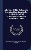 A Review Of The Statements, Contained In A Treatise [by W. Chafin] Entitled, Anecdotes Respecting Cranbourn Chase