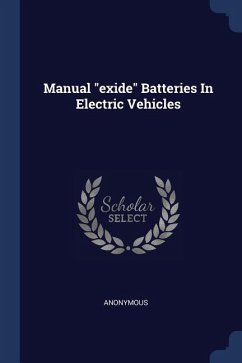 Manual &quote;exide&quote; Batteries In Electric Vehicles