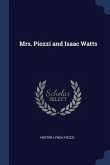 Mrs. Piozzi and Isaac Watts