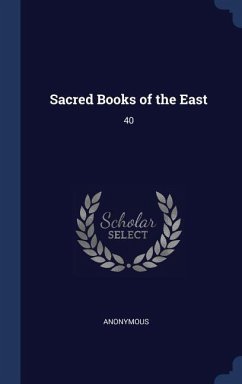 Sacred Books of the East: 40