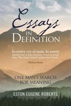 Essays in Definition - Roberts, Eston Eugene