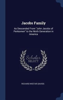 Jacobs Family: As Descended From 