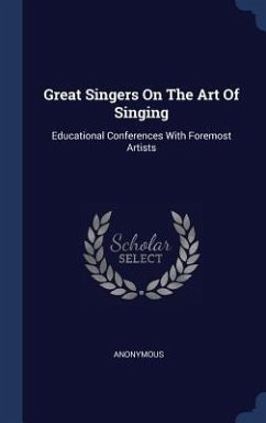 Great Singers On The Art Of Singing - Anonymous