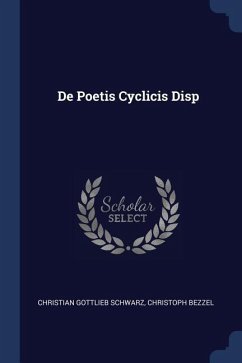 De Poetis Cyclicis Disp