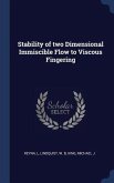 Stability of two Dimensional Immiscible Flow to Viscous Fingering