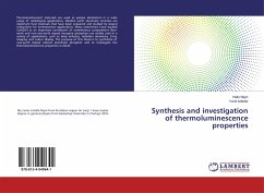 Synthesis and investigation of thermoluminescence properties - Najm, Hallo;Kafadar, Vural