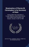 Nomination of Warren M. Christopher to be Secretary of State