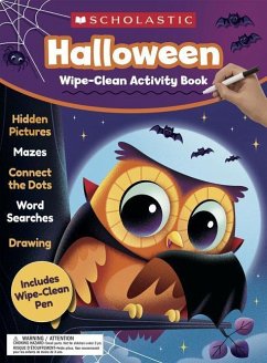 Halloween Wipe-Clean Activity Book - Scholastic