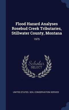 Flood Hazard Analyses Rosebud Creek Tributaries, Stillwater County, Montana