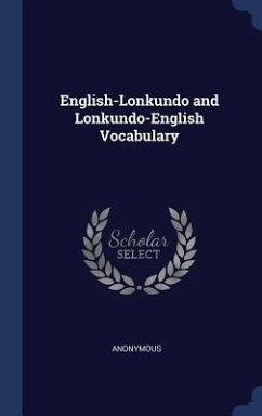 English-Lonkundo and Lonkundo-English Vocabulary - Anonymous