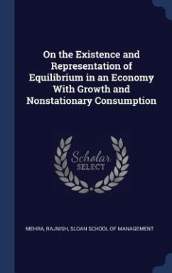 On the Existence and Representation of Equilibrium in an Economy With Growth and Nonstationary Consumption - Mehra, Rajnish