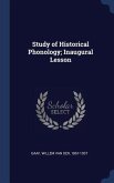 Study of Historical Phonology; Inaugural Lesson