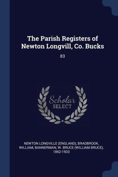 The Parish Registers of Newton Longvill, Co. Bucks: 83