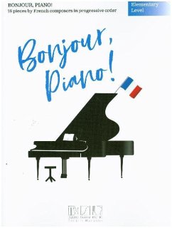 Cover Bonjour, piano ! - English version, Klavier