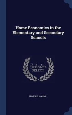 Cover Home Economics in the Elementary and Secondary Schools