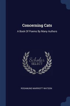 Concerning Cats - Watson, Rosamund Marriott