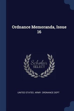 Ordnance Memoranda, Issue 16