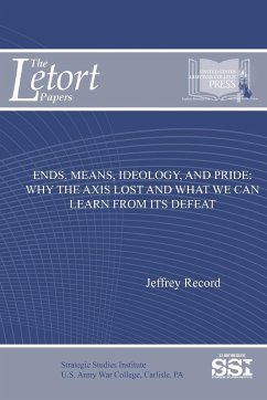 Ends, Means, Ideology, And Pride - Record, Jeffrey