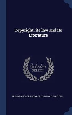 Cover Copyright, its law and its Literature