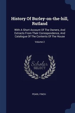 History Of Burley-on-the-hill, Rutland