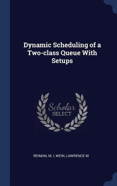 Dynamic Scheduling of a Two-class Queue With Setups
