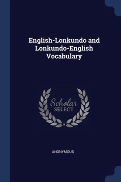 English-Lonkundo and Lonkundo-English Vocabulary