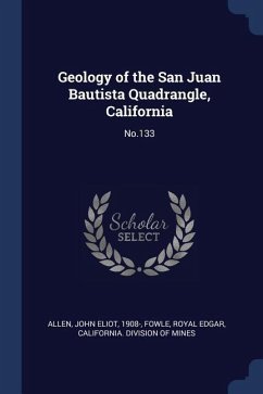 Geology of the San Juan Bautista Quadrangle, California: No.133
