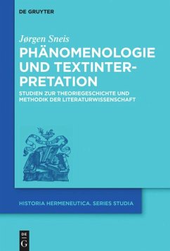 Phänomenologie und Textinterpretation - Sneis, Jørgen