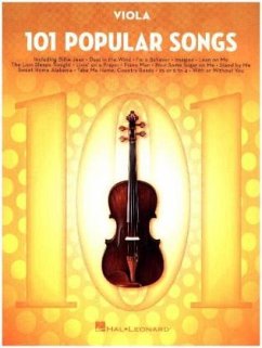 101 Popular Songs -For Viola-