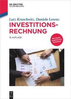 Investitionsrechnung - Kruschwitz, Lutz;Lorenz, Daniela