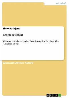 Leverage-Effekt (eBook, ePUB) Leverage-Effekt (eBook, ePUB)