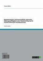 Bestimmung der insolvenzrechtlich relevanten Zahlungsunfähigkeit unter Berücksichtigung der höchstrichterlichen Rechtsprechung (eBook, ePUB) - Müller, Thomas