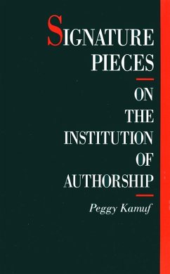 Signature Pieces (eBook, ePUB) - Kamuf, Peggy