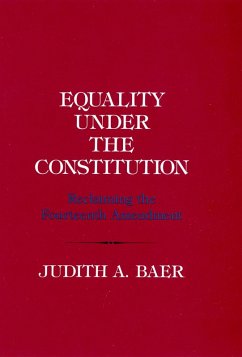 Equality under the Constitution (eBook, ePUB) - Baer, Judith A.