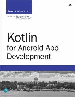 Kotlin for Android App Development - Sommerhoff, Peter